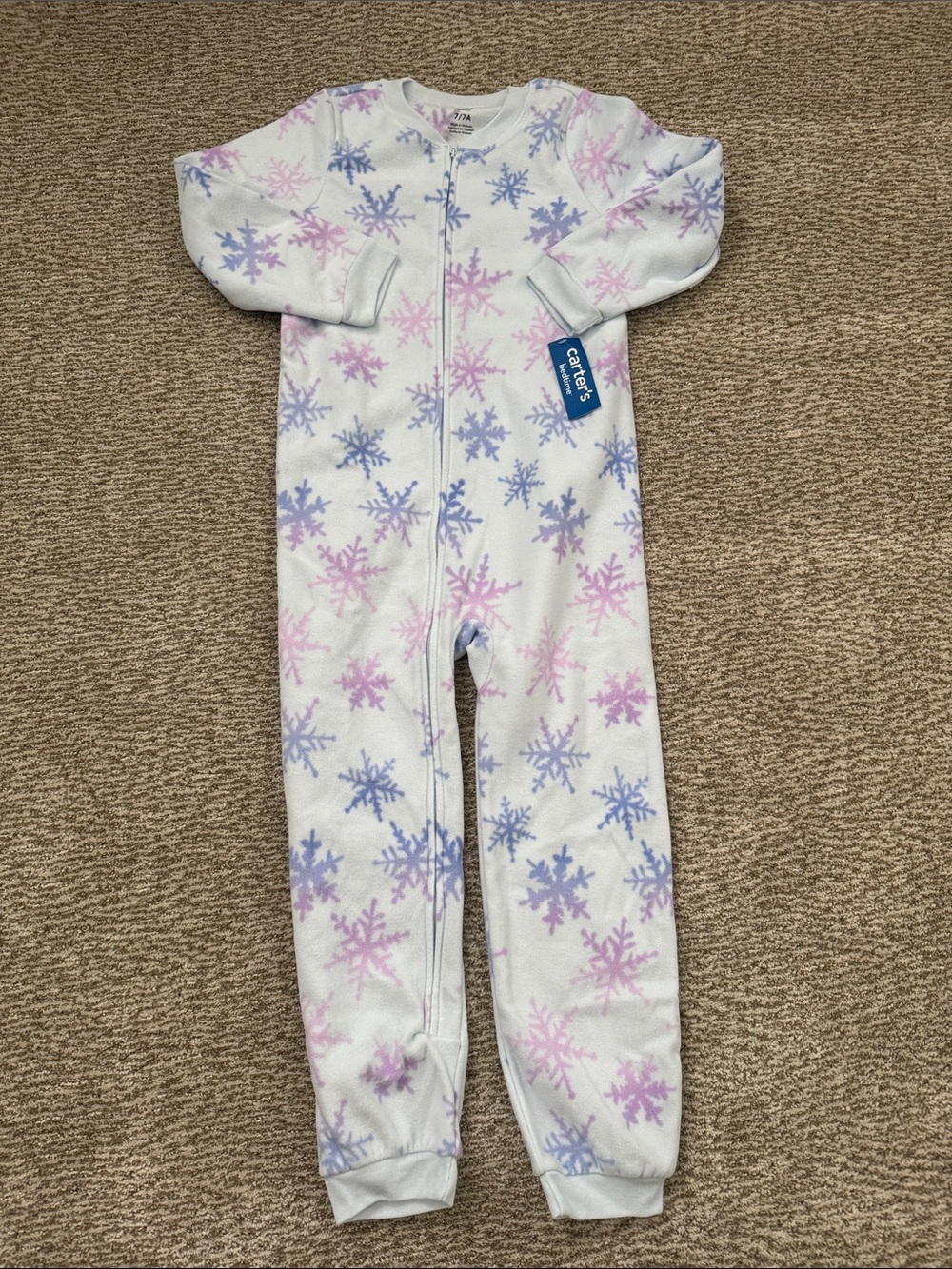 Carter’s Onesie Fleece PJ 7